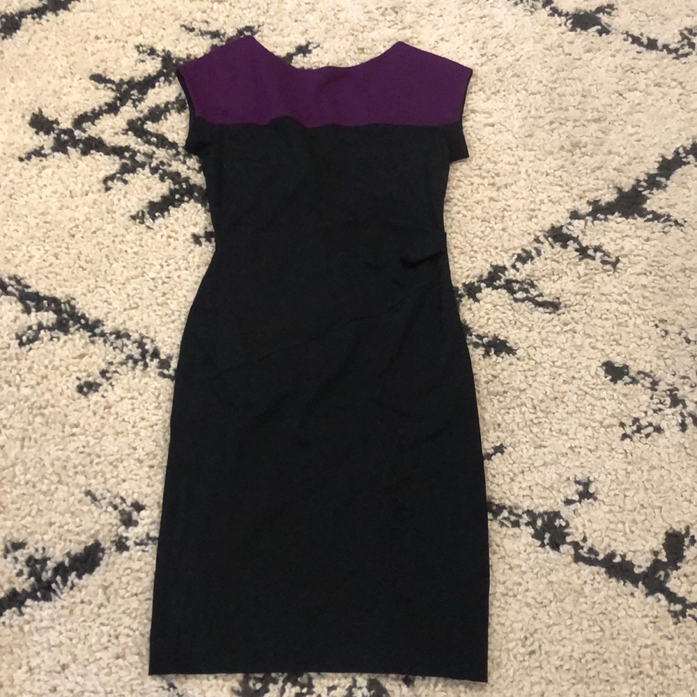 Escada Black/ Purple Dress